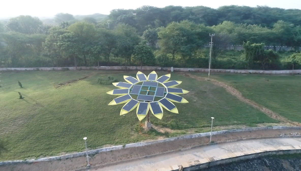 SolarTree Drone Shot 1